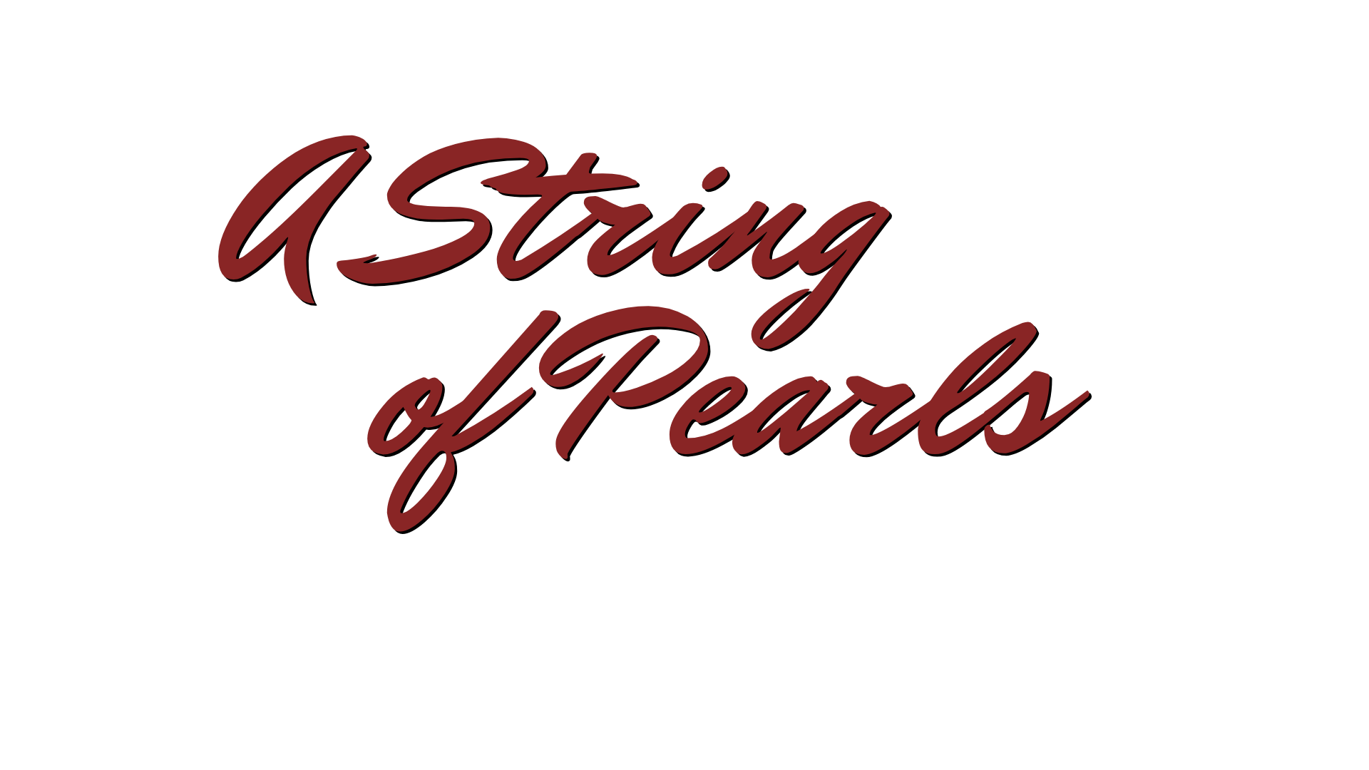 A String of Pearls