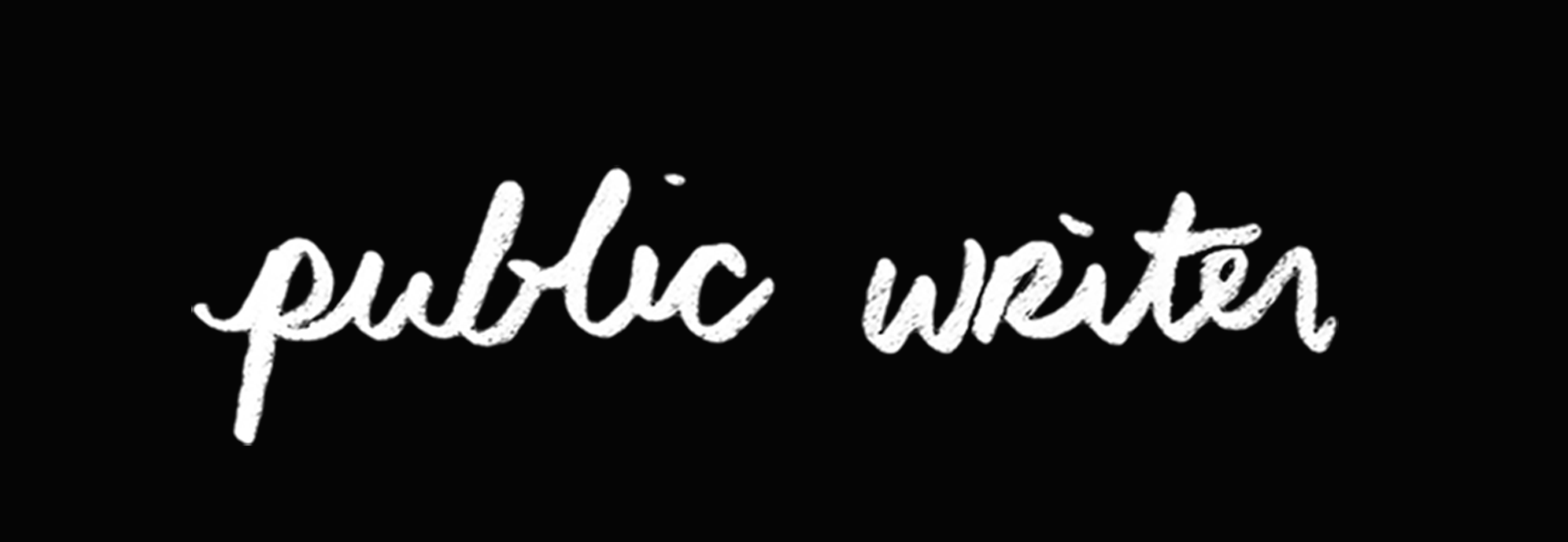 Public Writer Public Writer